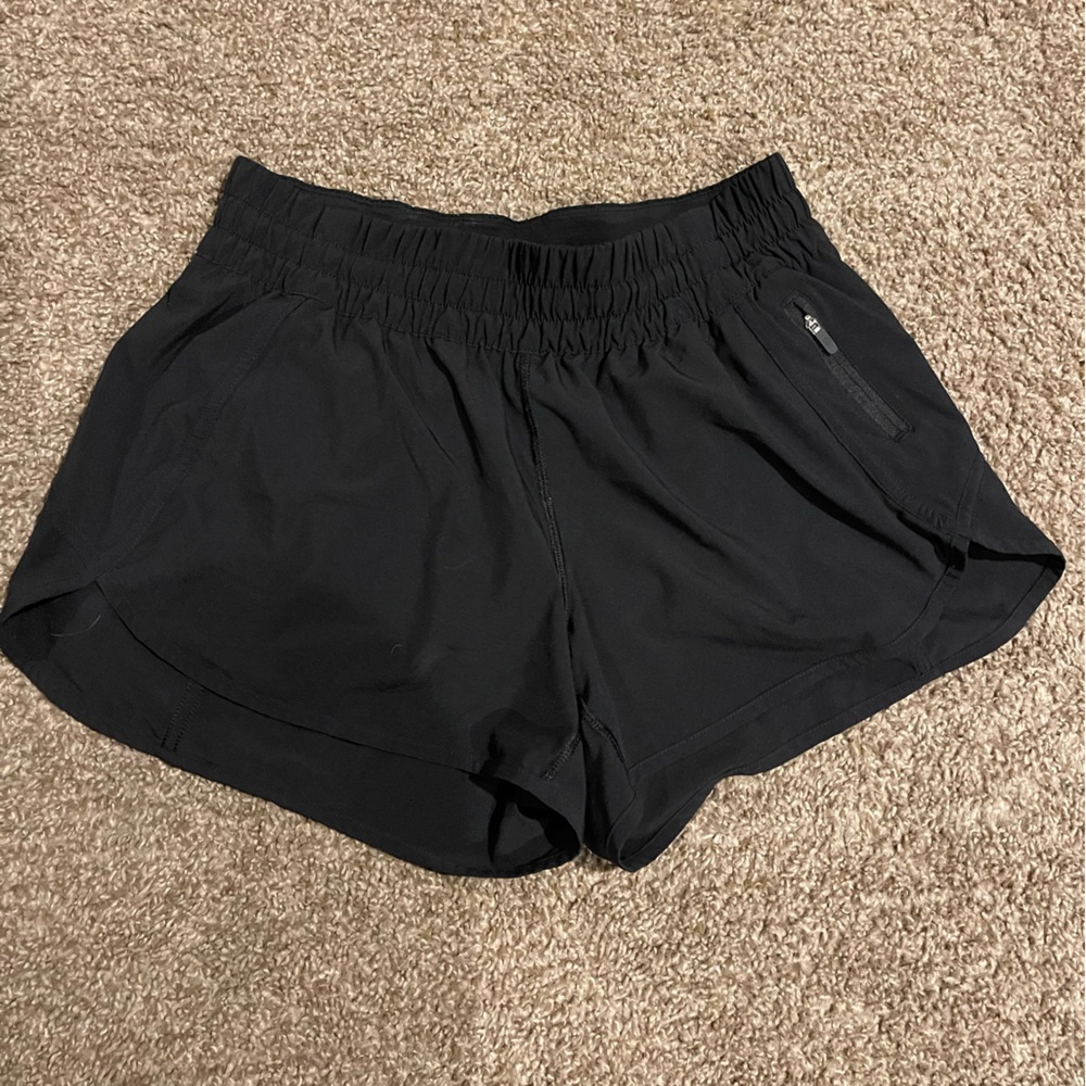 Black lululemon shorts